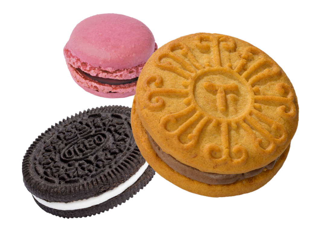 Sandwich biscuits