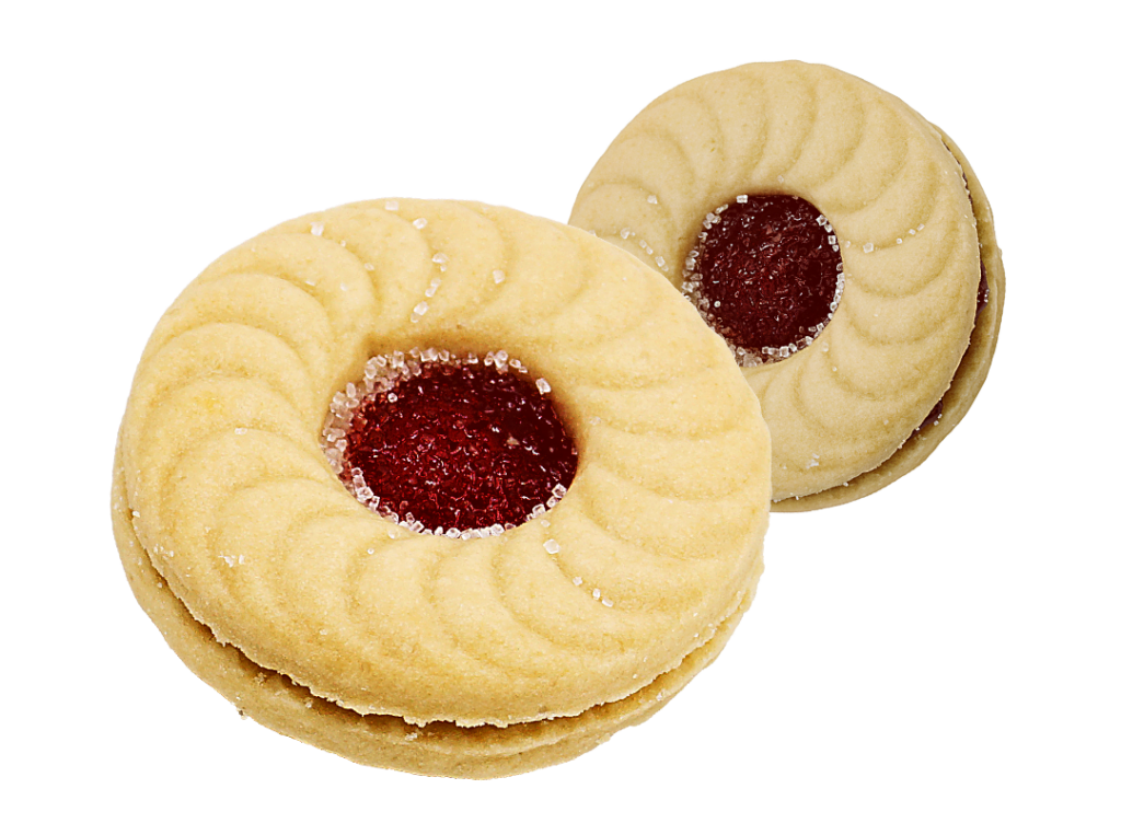 Pectin based jelly filled