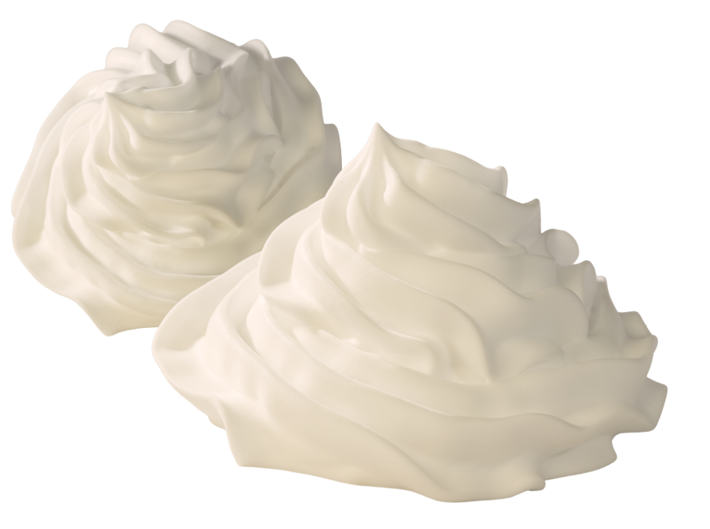 Vegetable whipped cream